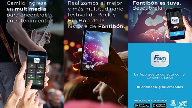 FontiAPP, la nueva aplicación para la gente de Fontibón. Foto: Alcaldía Fontibón